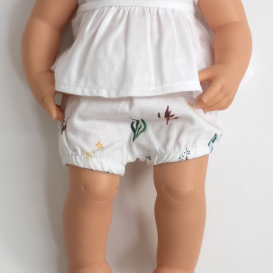 Shop Products Burrow & Be | Ocean Flora Bloomers For 38Cm Doll