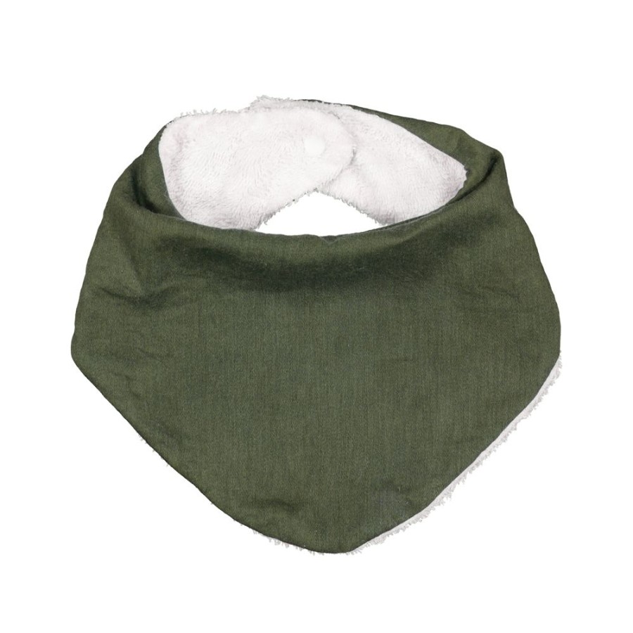 Shop Products Burrow and Be | Dribble Bib - Olive