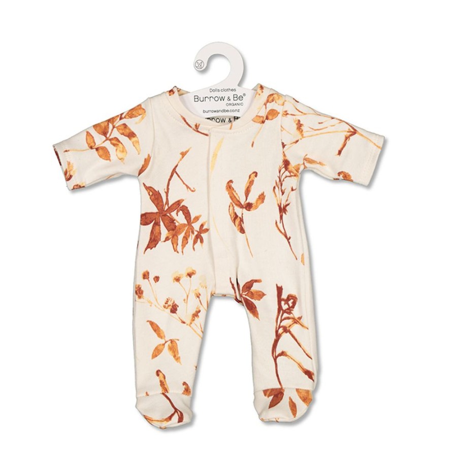 Shop Products Burrow and Be | Romper For 38Cm Doll - Autumn Leaves