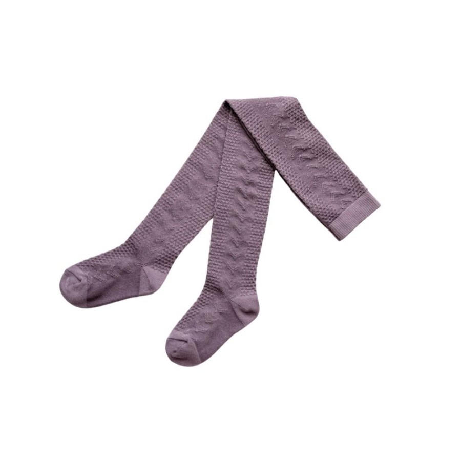 Shop Clothing Burrow & Be | Footed Stockings - Maroon