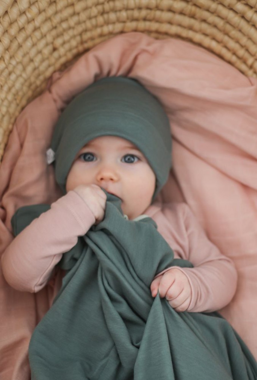 Shop Products Burrow and Be | Merino/Bamboo Swaddle - Storm