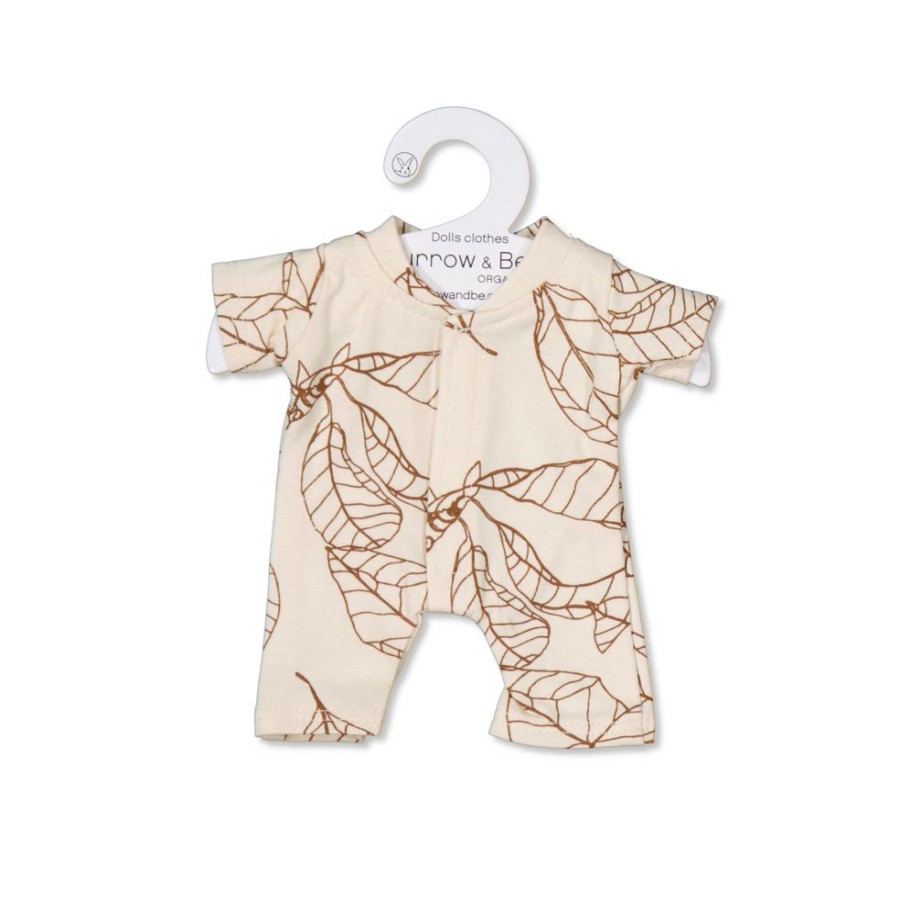 Shop Products Burrow and Be | Leaves Doll Romper