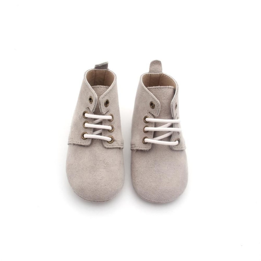 Leather Shoes By Wander Wander | Oxford Boot - Cloud Grey