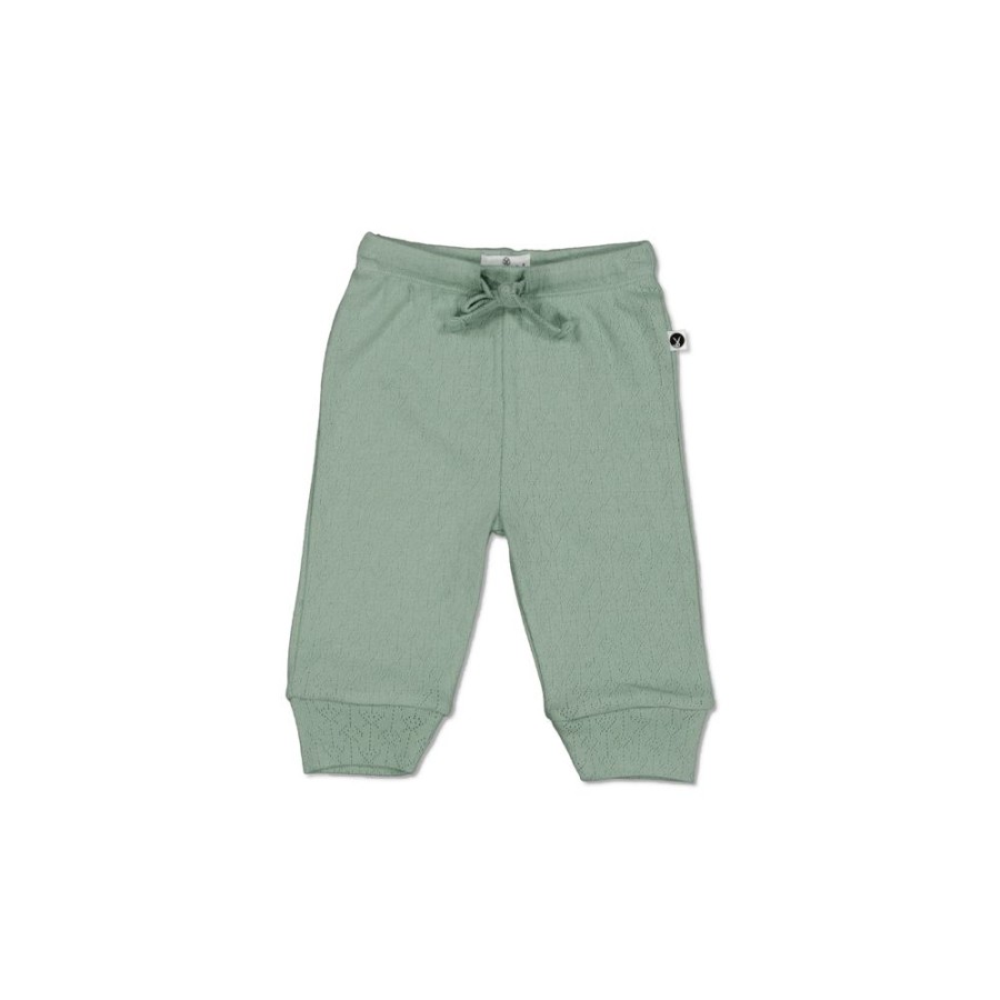 Shop Clothing Burrow & Be | Pointelle Baby Pants - Dusk