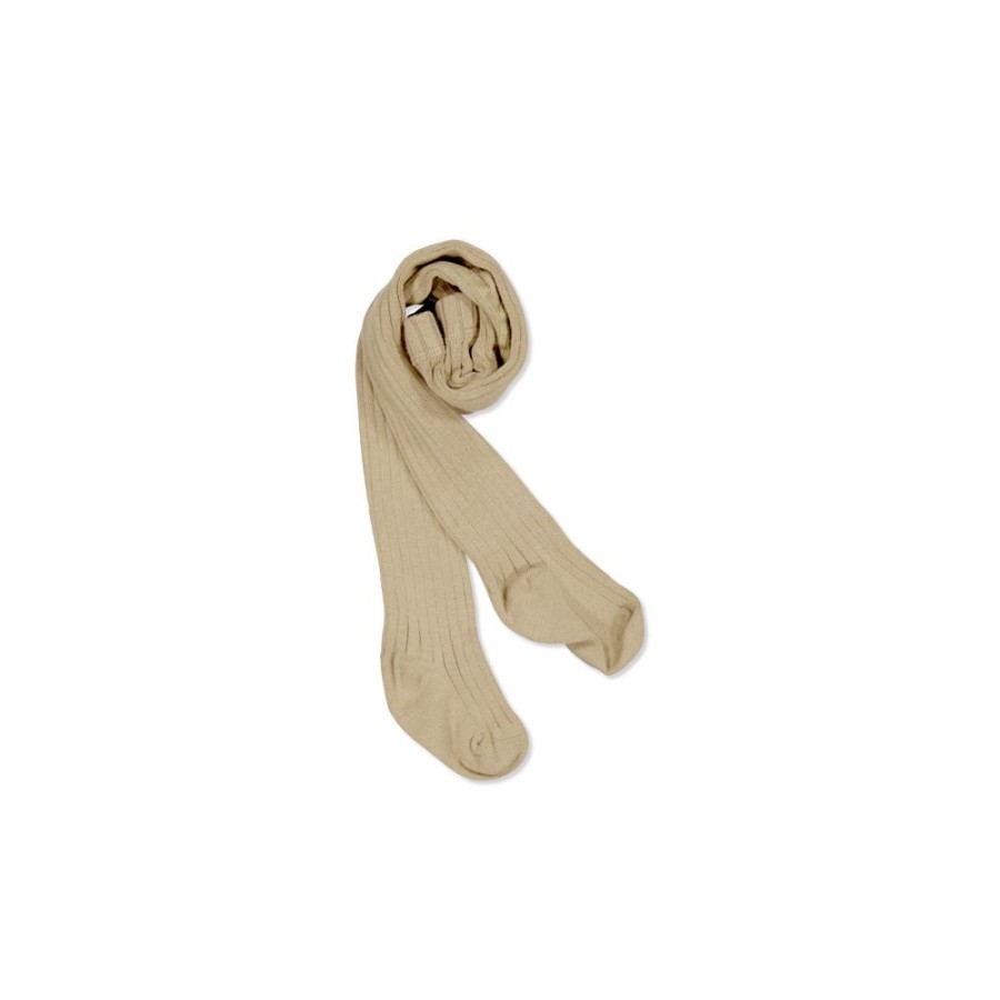 Shop Clothing Burrow & Be | Footed Stockings - Oat