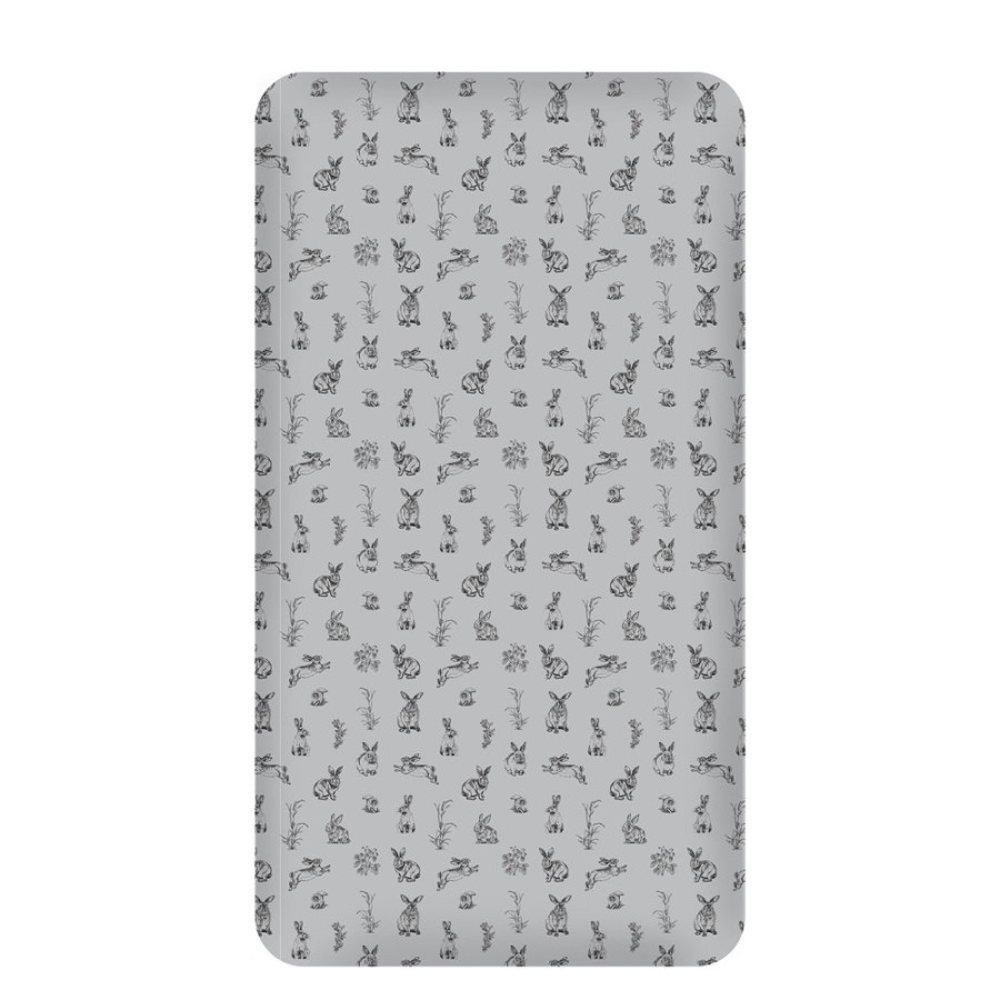 Shop Products Burrow & Be | Grey Burrowers Cot Sheet