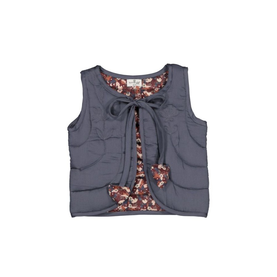 Shop Clothing Burrow & Be | Ink And Flower Fields Quilted Vest