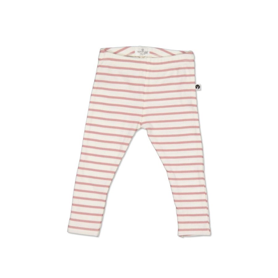 Shop Clothing Burrow & Be | Rose Stripe Rib Leggings