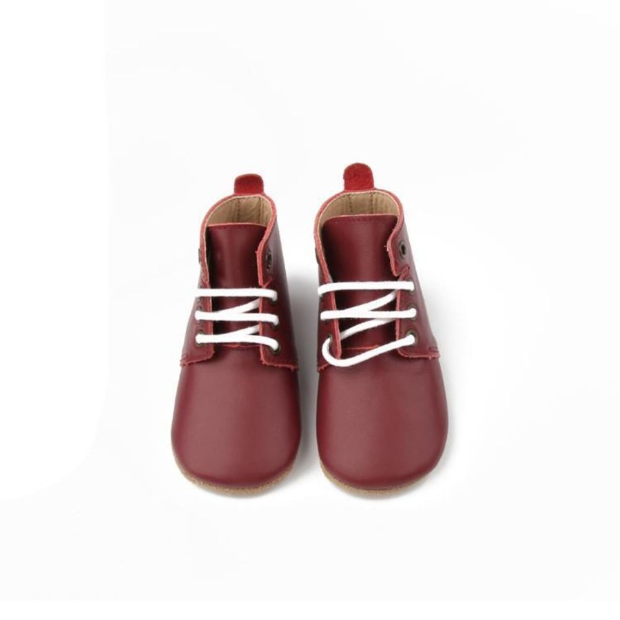 Leather Shoes By Wander Wander | Oxford Boot - Port