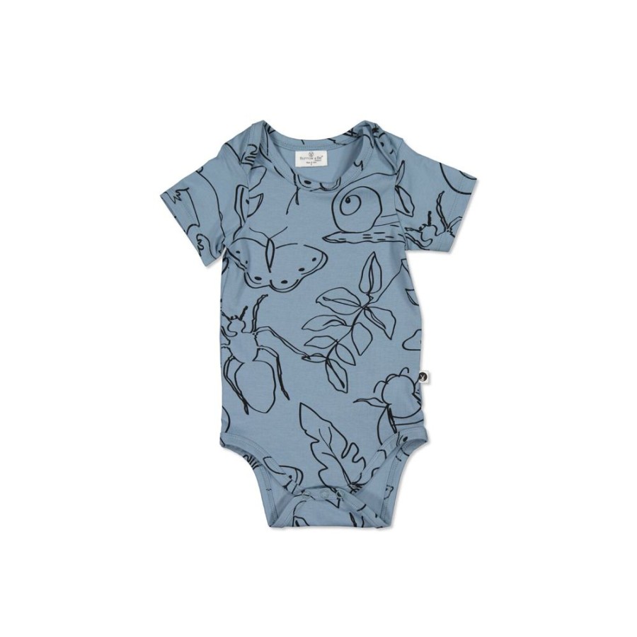 Shop Clothing Burrow & Be | Giant Bugs Short Sleeve Bodysuit