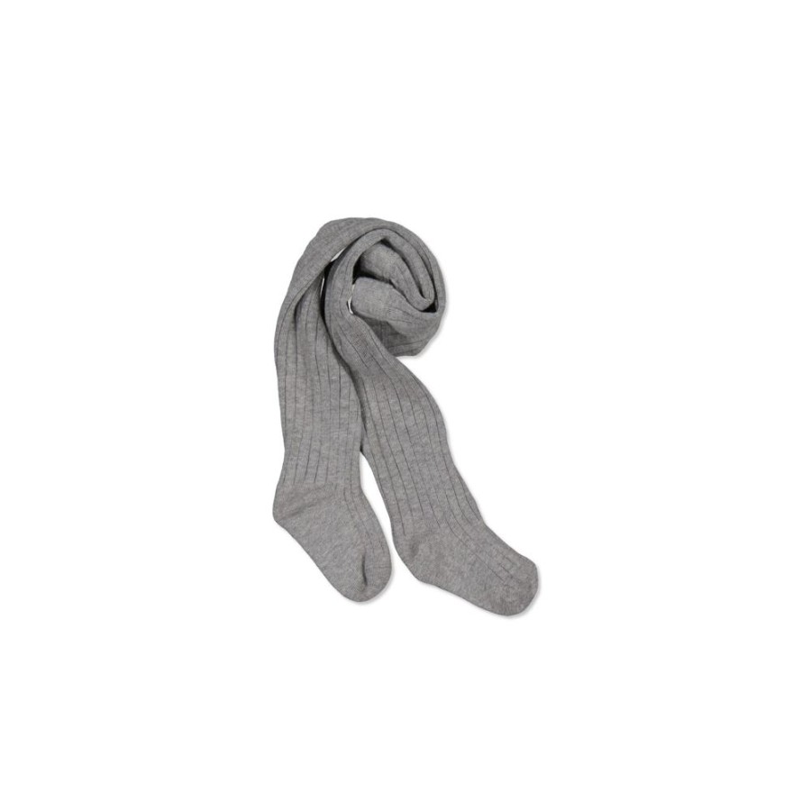 Shop Clothing Burrow & Be | Footed Stockings - Grey