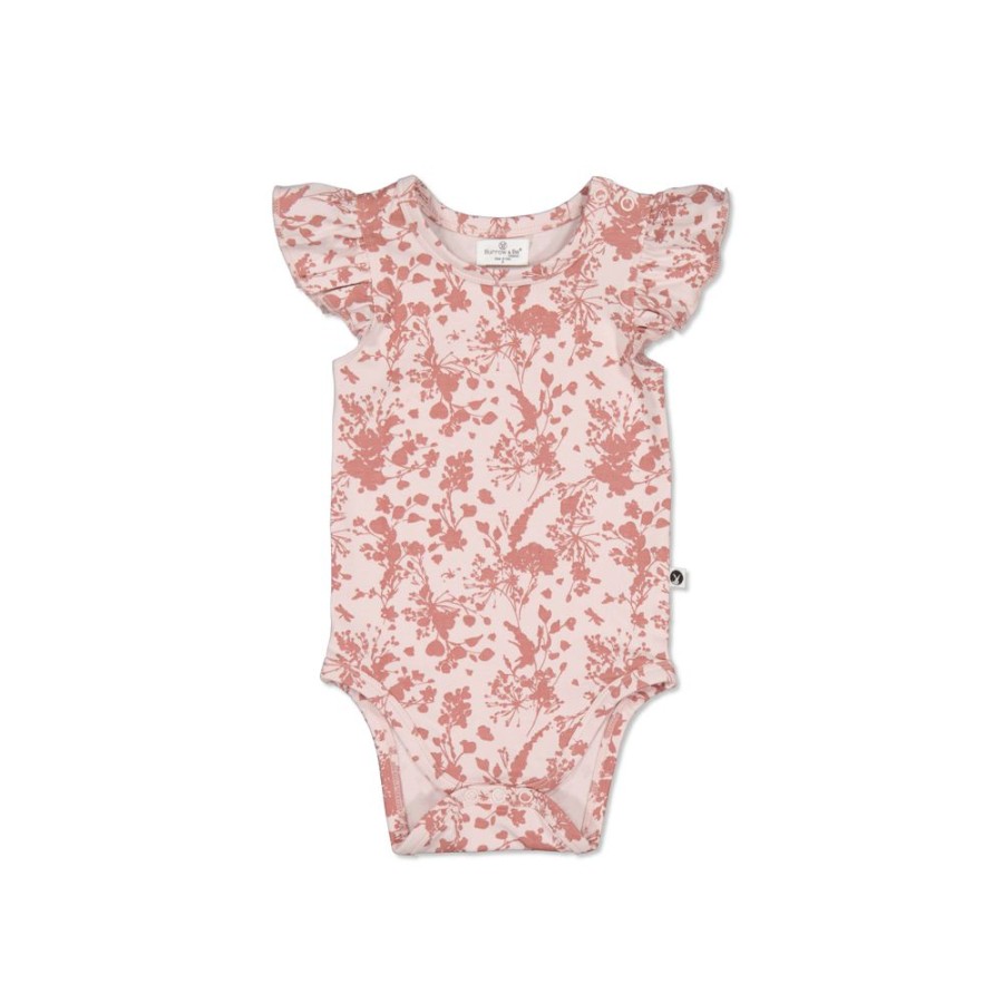 Shop Clothing Burrow & Be | Flower Splash Flutter Body Suit