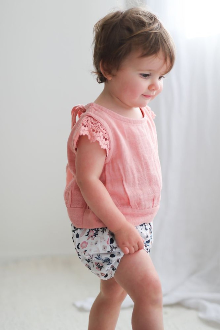 Shop Clothing Burrow & Be | Petite Clementine Bloomer Shorts