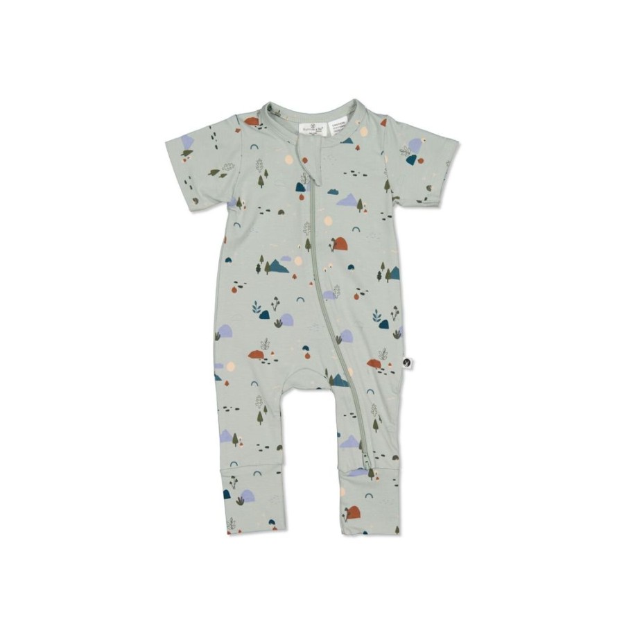 Shop Clothing Burrow & Be | Garden Treasures Short Sleeve Zip Suit