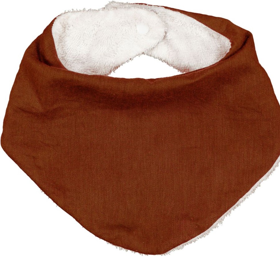 Shop Products Burrow & Be | Clay Cotton / Terry Bib