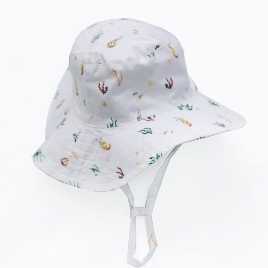 Shop Clothing Burrow & Be | Ocean Flora Sun Hat