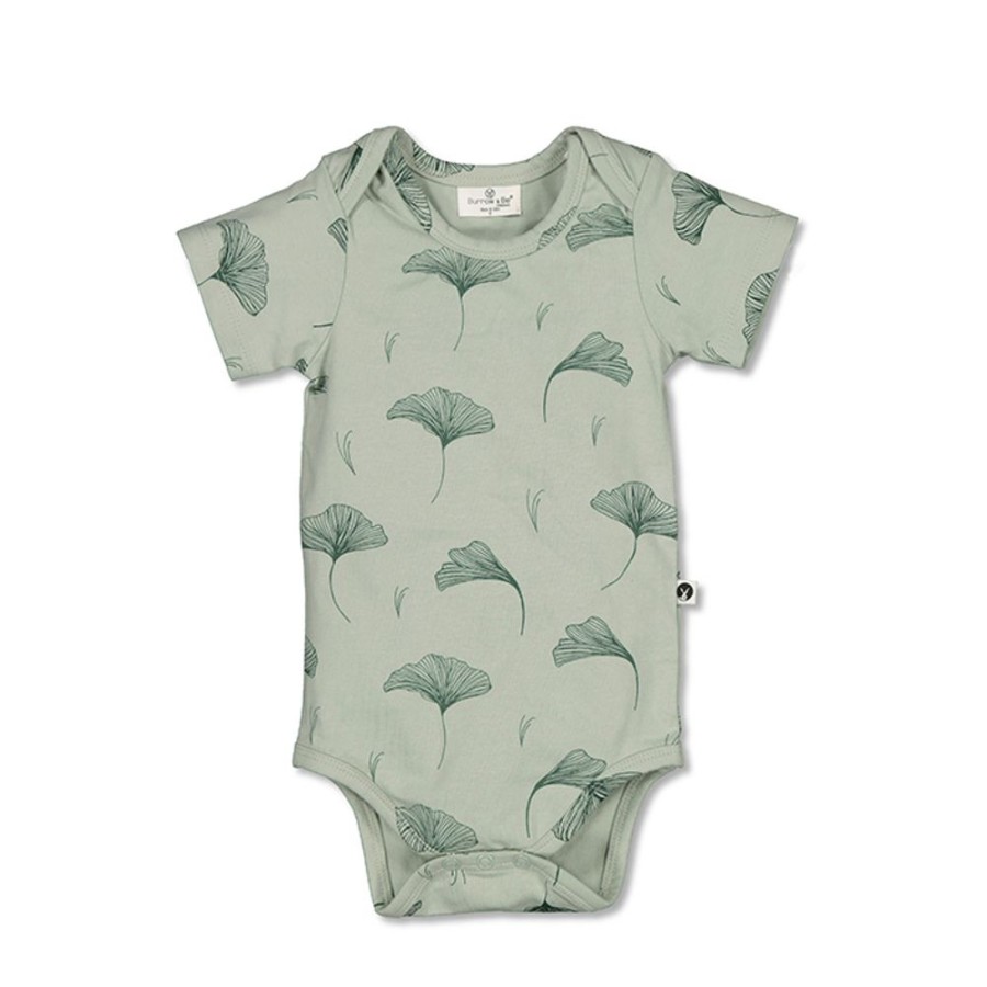 Shop Clothing Burrow & Be | T-Shirt Baby Onesie - Gingko