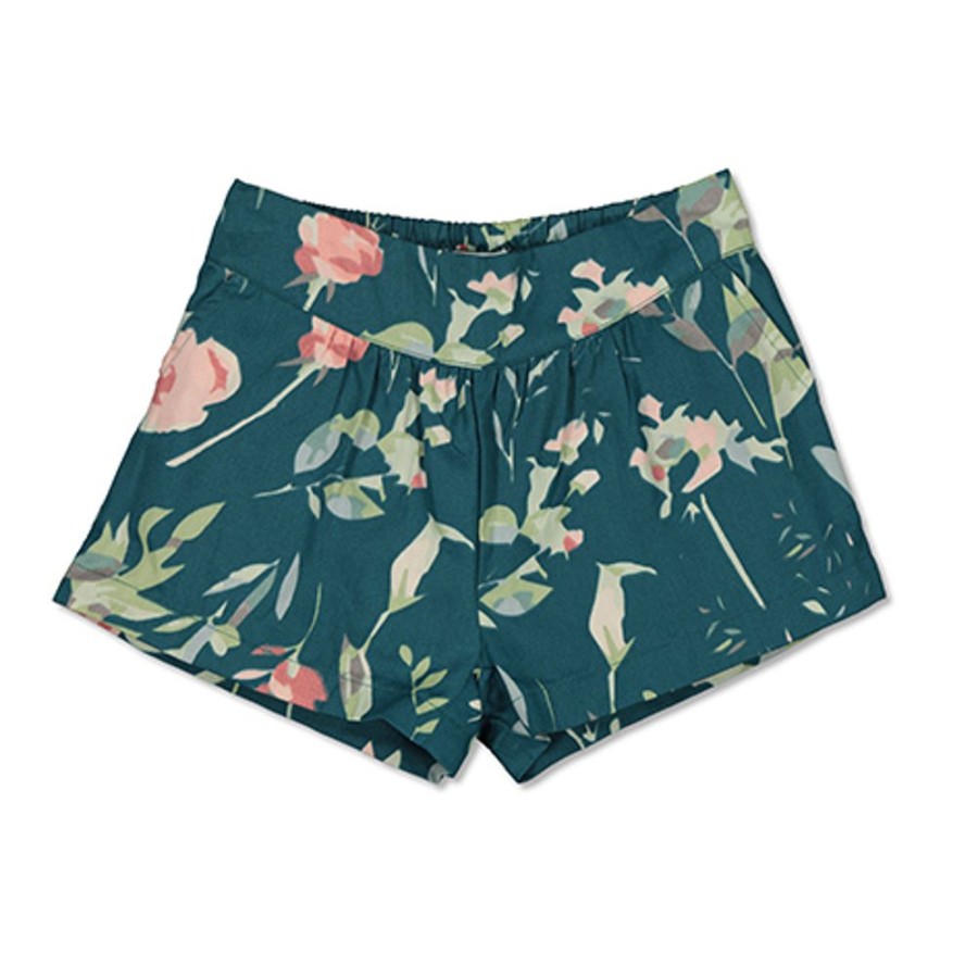 Shop Clothing Burrow & Be | Lyla Shorts - Green Leavings