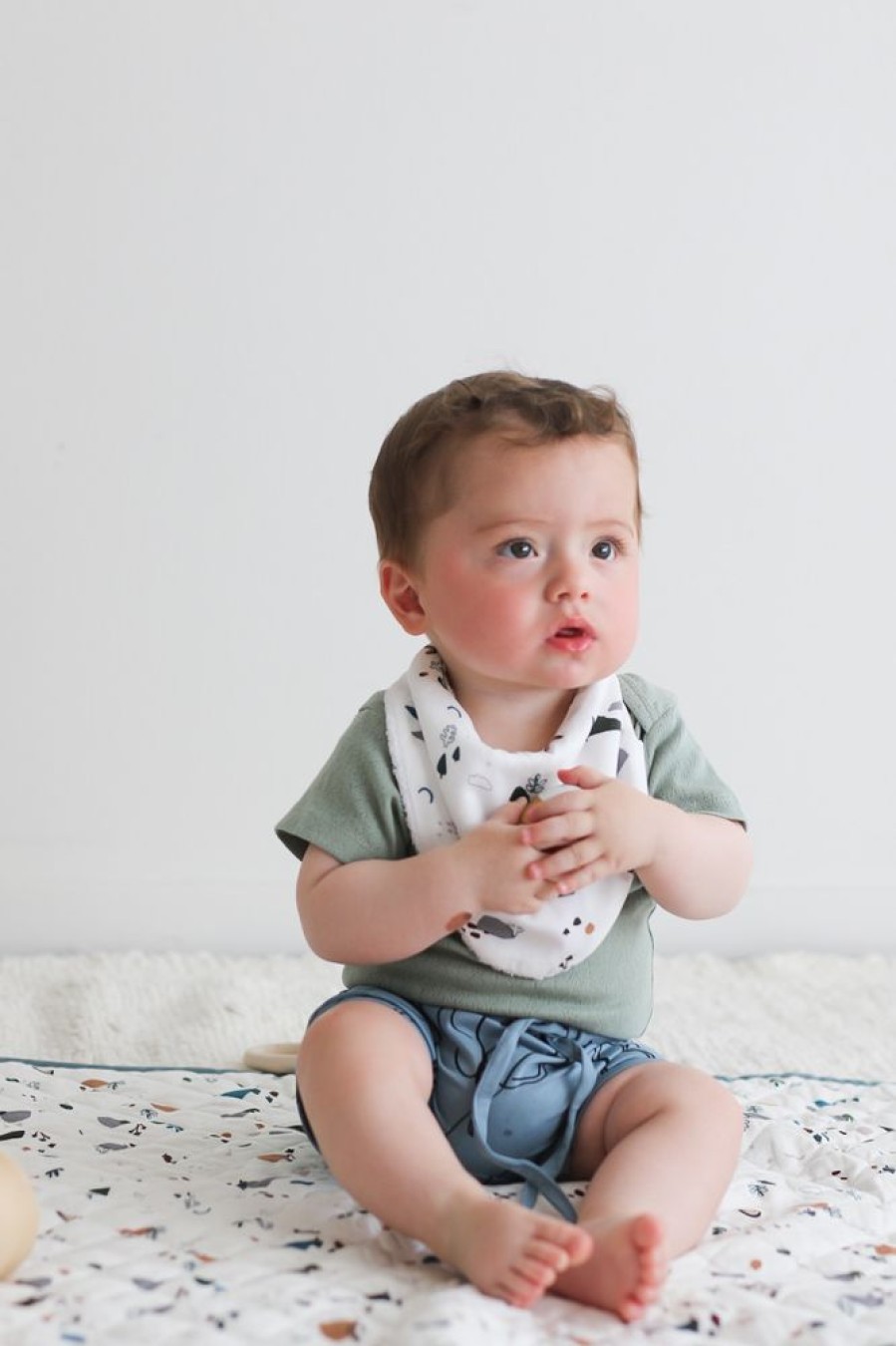 Shop Clothing Burrow & Be | Giant Bugs Baby Shorts