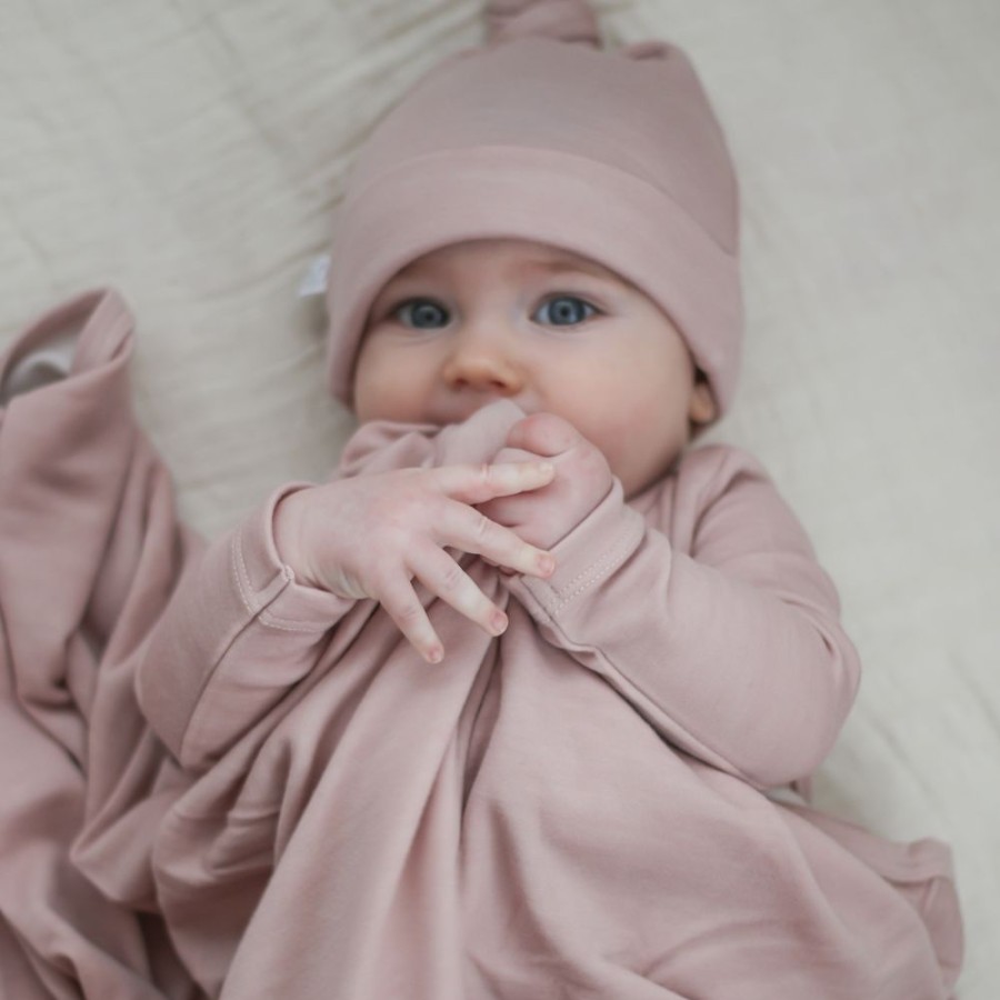 Shop Products Burrow and Be | Merino/Bamboo Swaddle - Dusty Rose