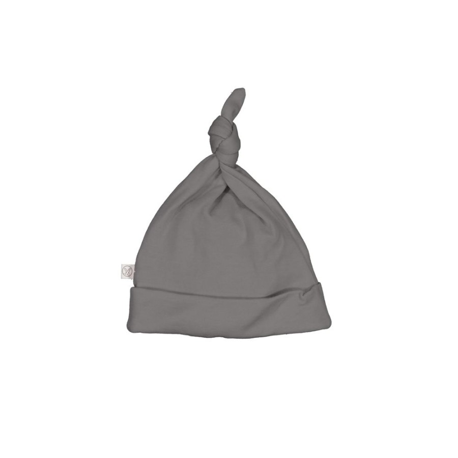 Shop Clothing Burrow and Be | Merino/Bamboo Top Knot Hat - Steel