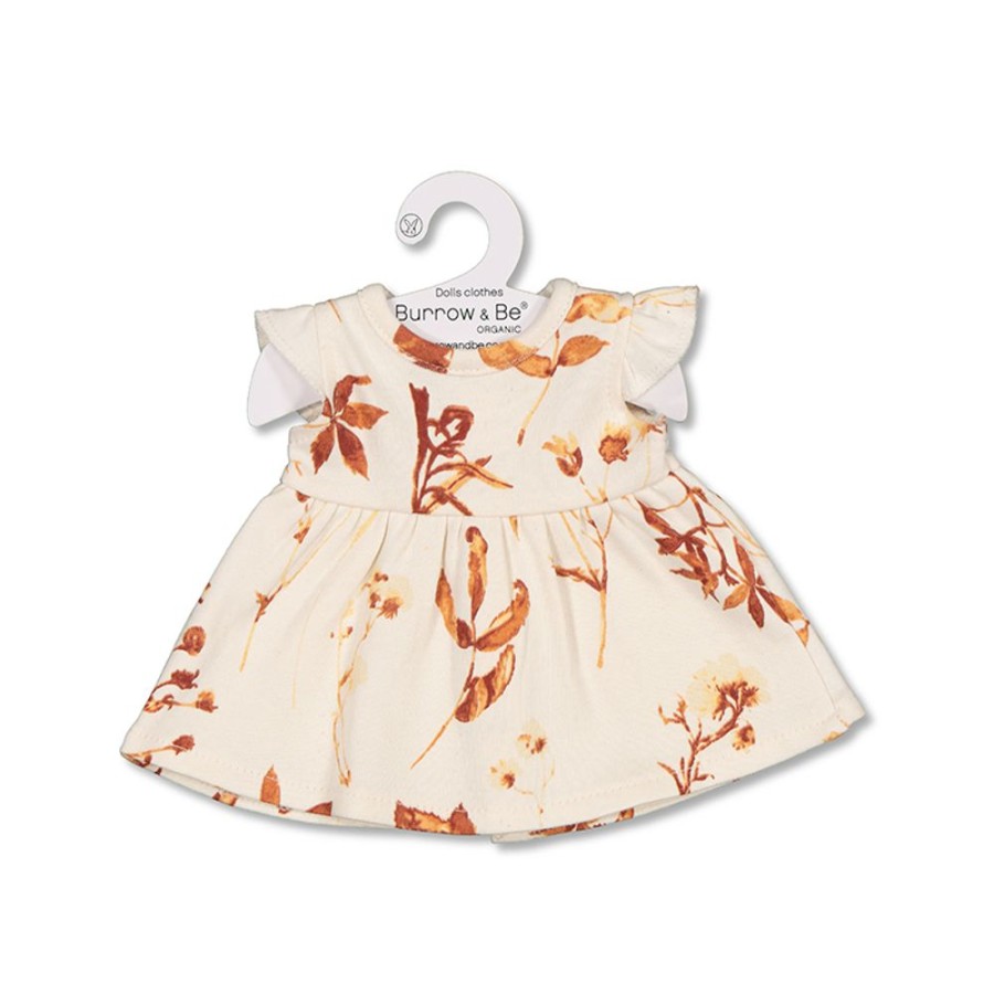 Shop Products Burrow and Be | Flutter Dress 38Cm Doll - Autumn Leaves