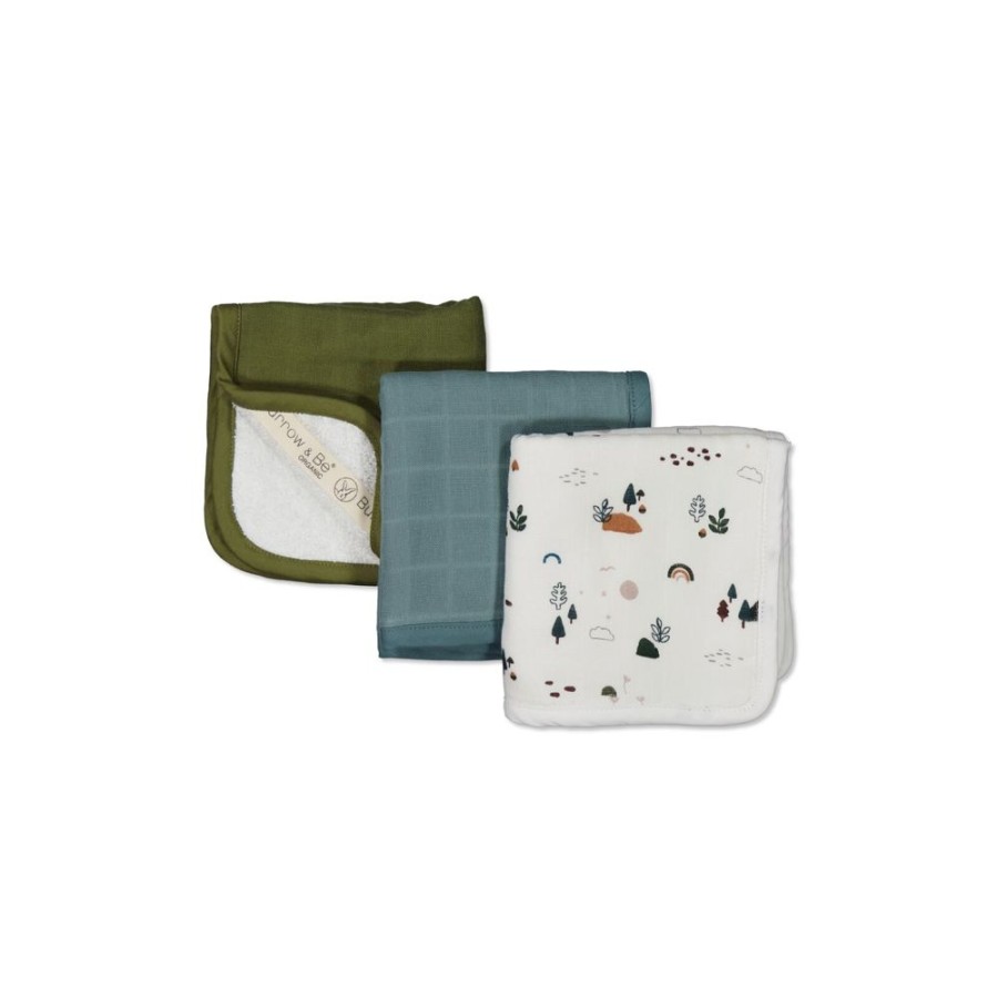 Shop Products Burrow & Be | Garden Treasures Wash Cloth Set