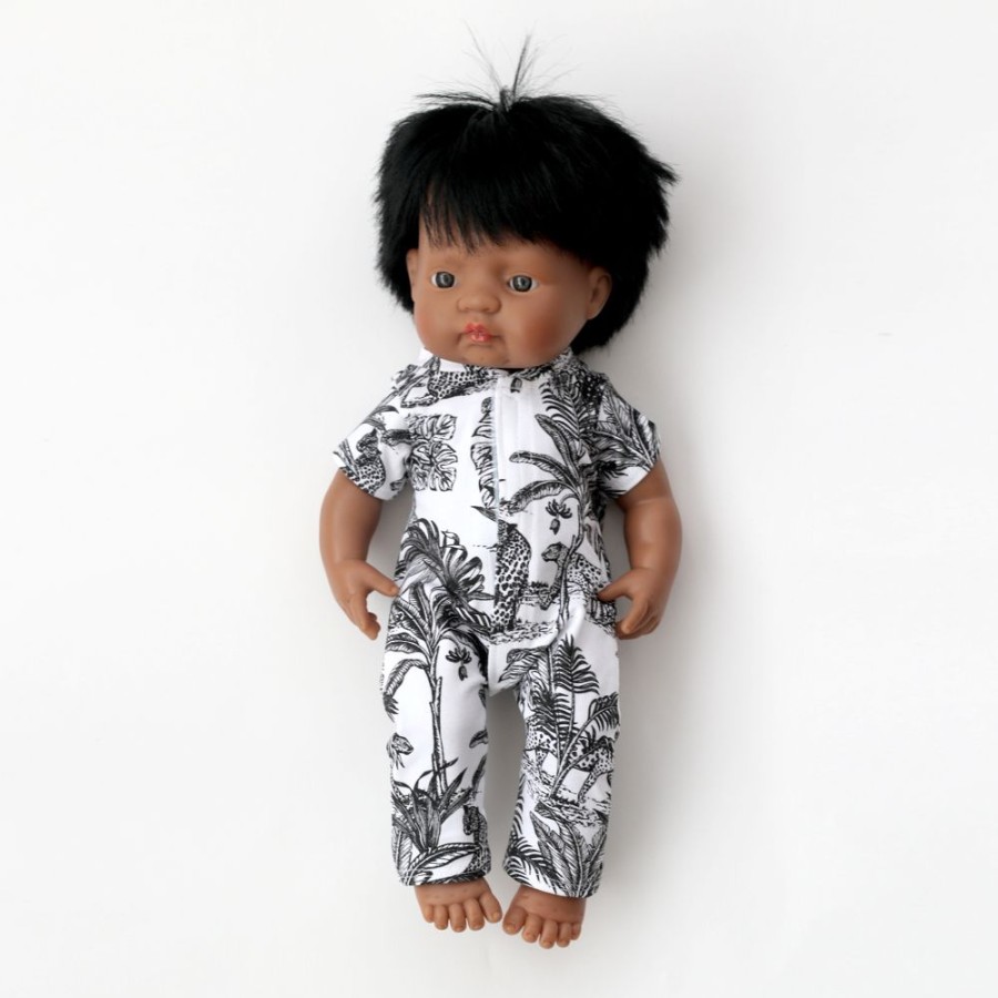 Shop Products Burrow & Be | Doll Romper - Wilderness