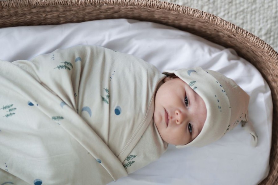 Shop Products Burrow & Be | Midnight Forest Swaddle