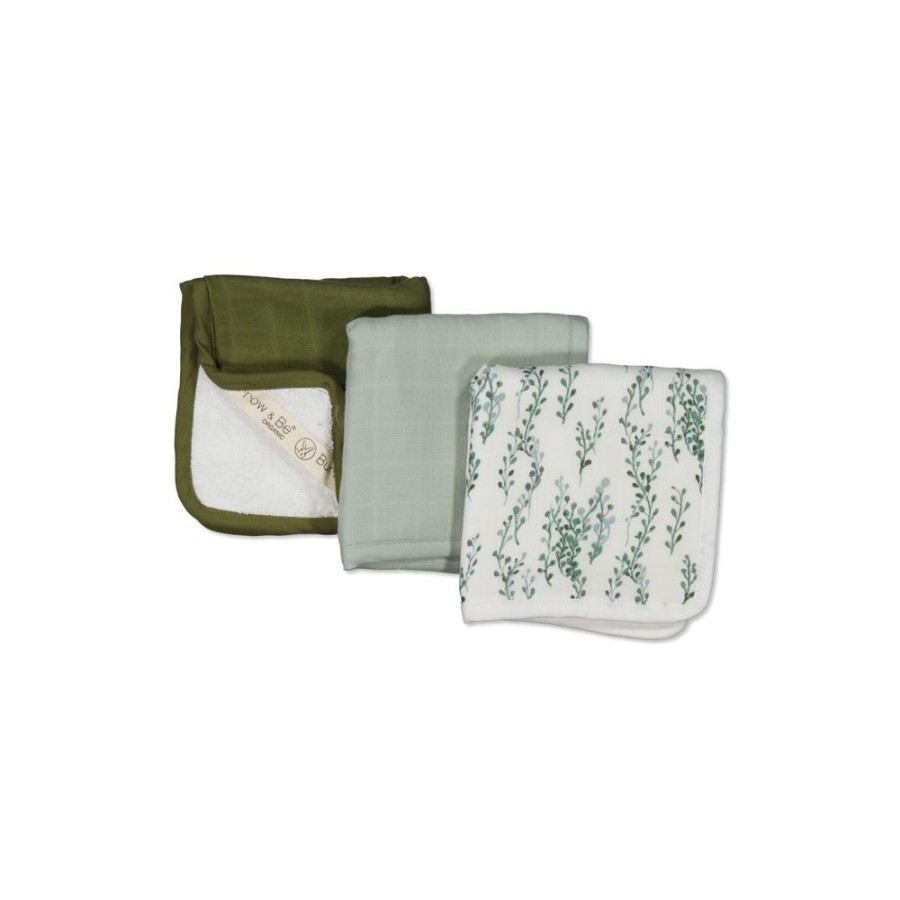 Shop Products Burrow & Be | String Of Pearls Wash Cloth Set