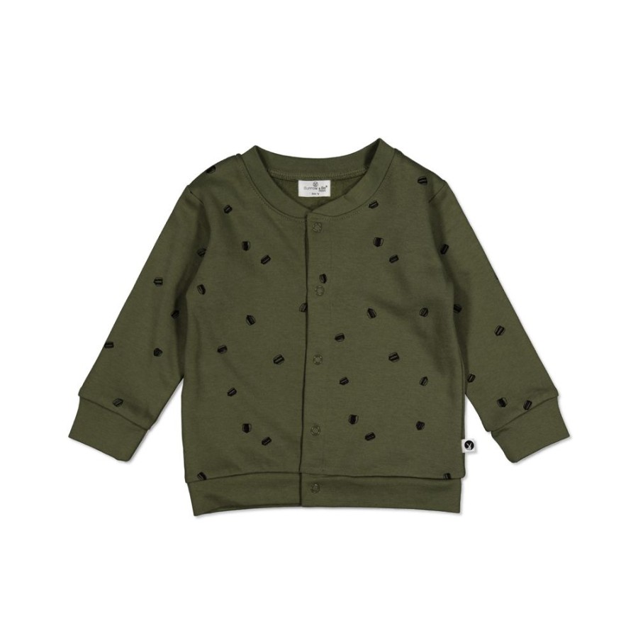 Shop Clothing Burrow & Be | Fleece Cardigan - Seeds