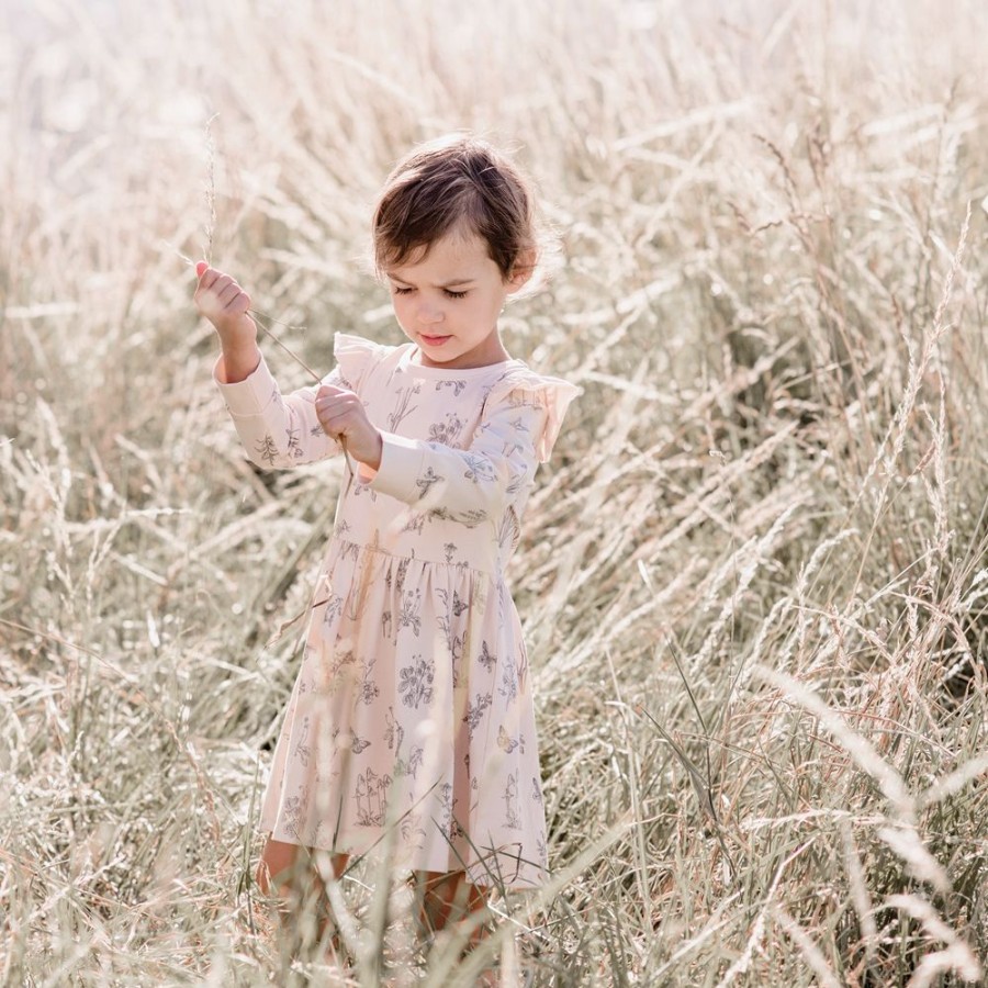 Shop Clothing Burrow & Be | Long Sleeve Meadow Dress