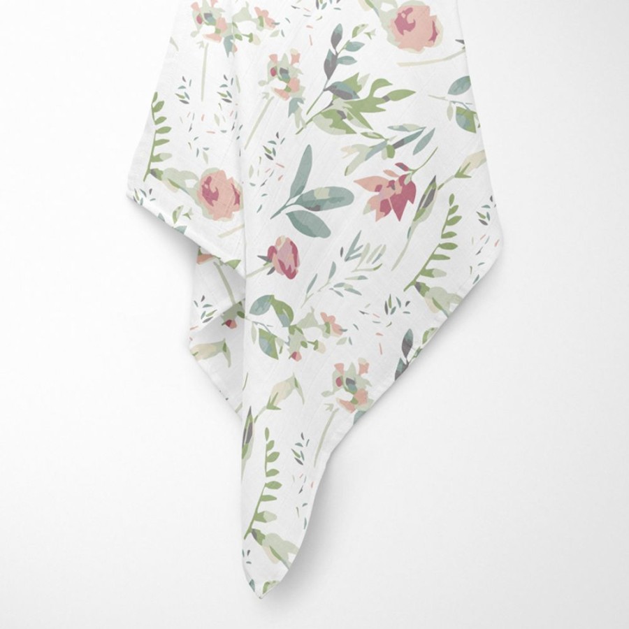 Shop Products Burrow & Be | Muslin Baby Wrap - Leavings