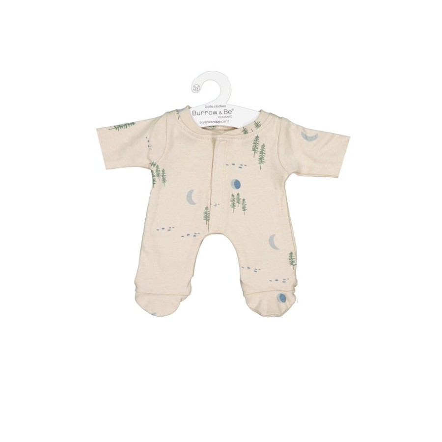 Shop Products Burrow and Be | Midnight Forest Doll Sleep Suit