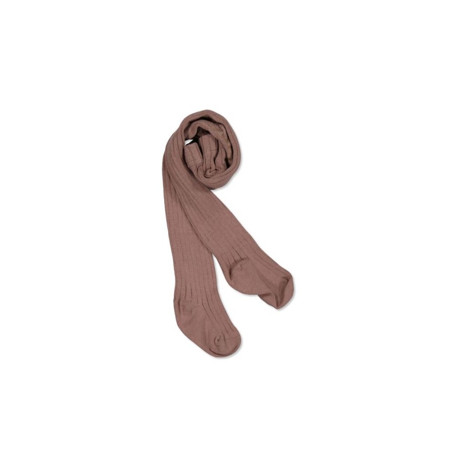 Shop Clothing Burrow & Be | Footed Stockings -Mauve