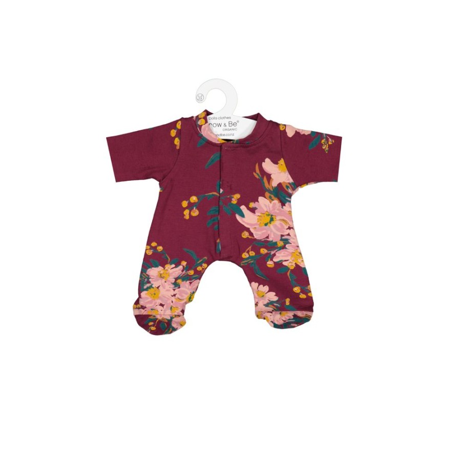 Shop Products Burrow and Be | Alpine Flowers Doll Sleep Suit