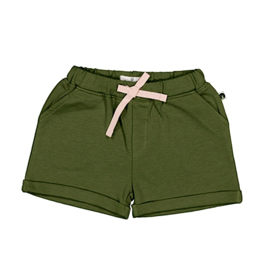 Shop Clothing Burrow & Be | Forest Green Shorts