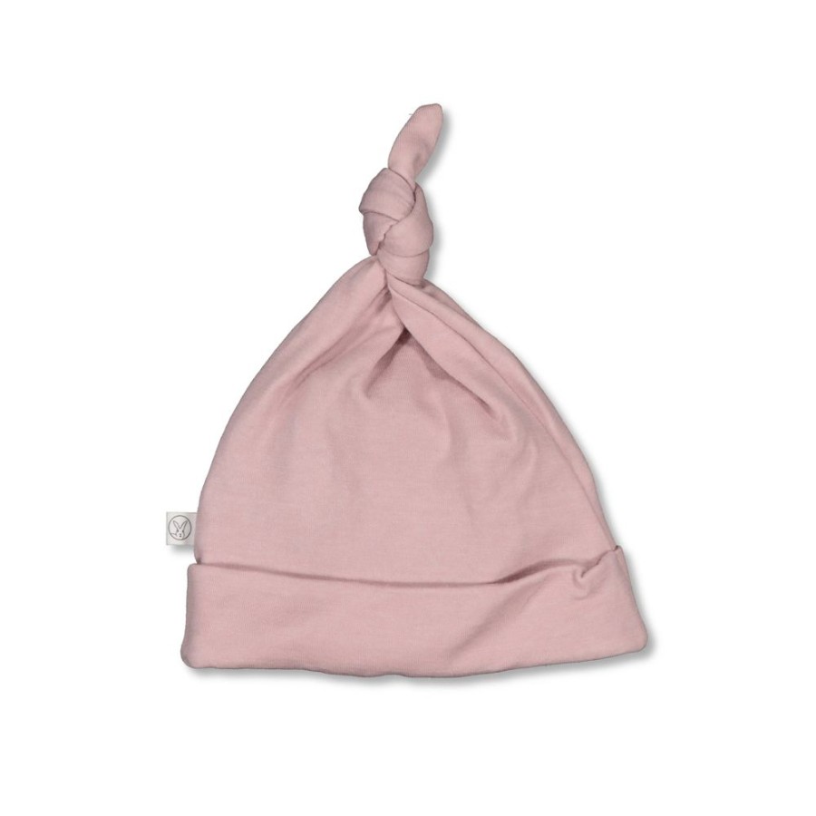 Shop Clothing Burrow and Be | Merino/Bamboo Top Knot Hat - Dusty Rose