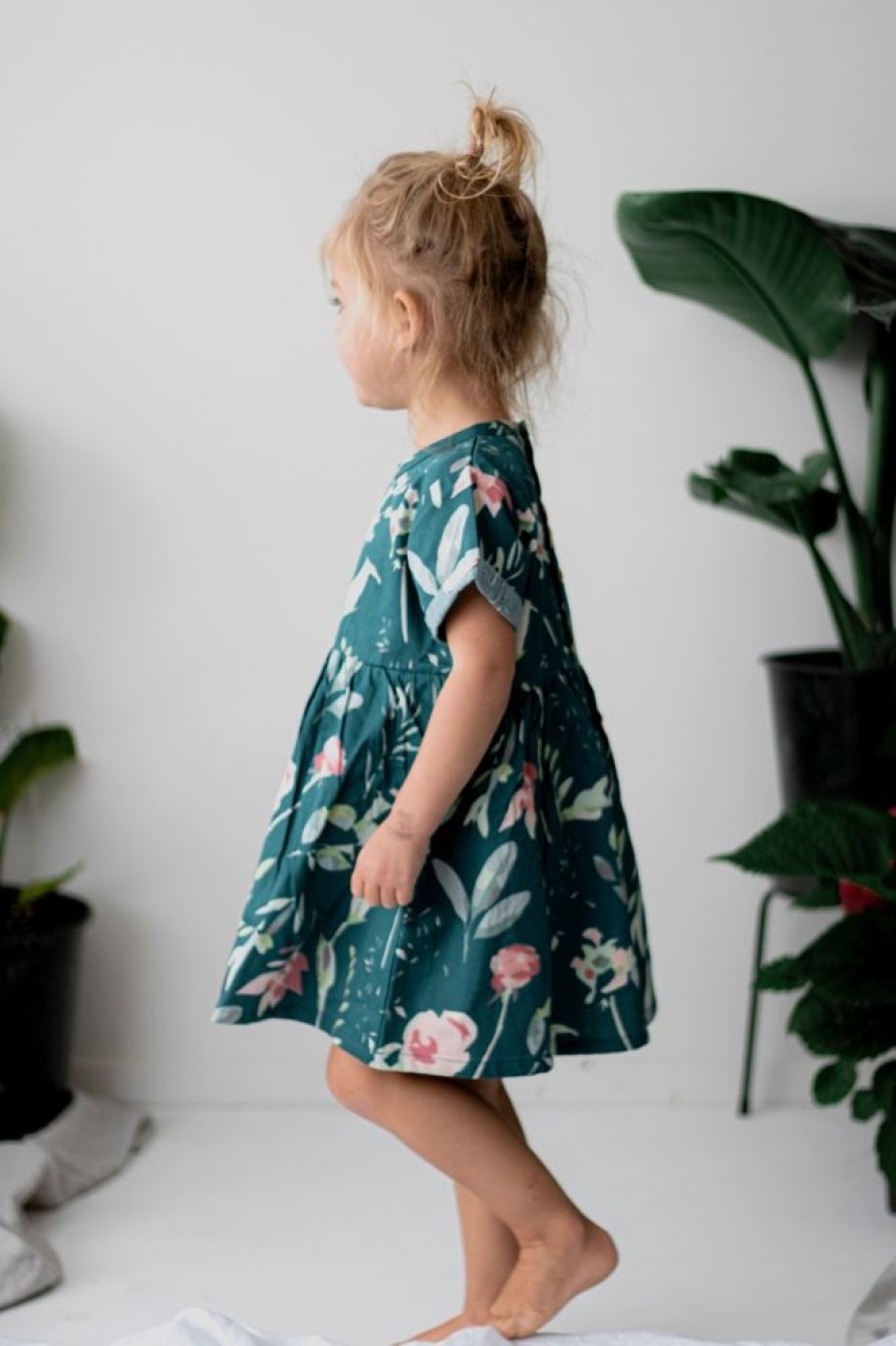 Shop Clothing Burrow & Be | Mila Dress - Green Leavings