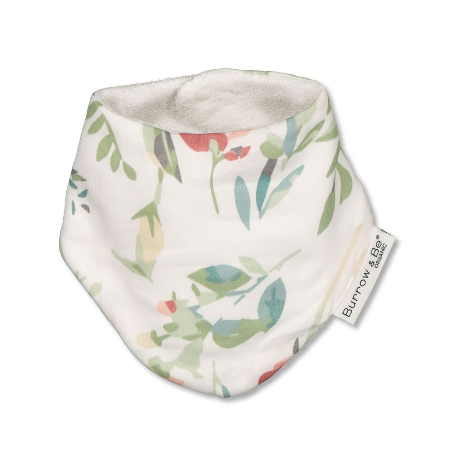 Shop Products Burrow & Be | Baby Dribble Bib - Leavings